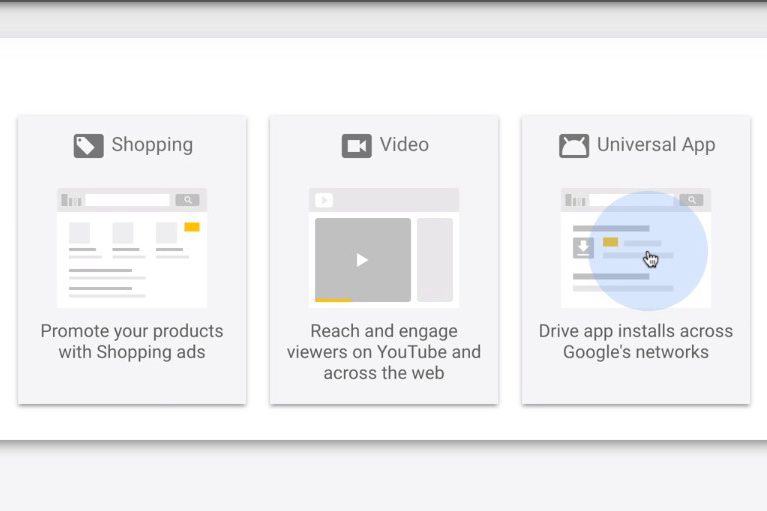 Google AdWords如何设置通用应用广告系列
